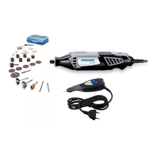 Microrretífica Dremel 4000 + Gravador Engraver 290 Dremel