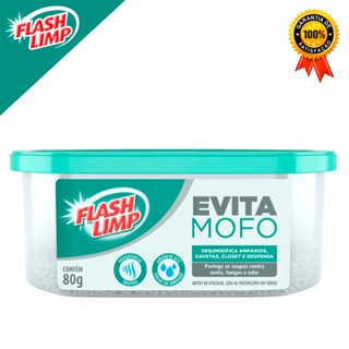 Anti Mofo Para Guarda Roupa Closet Armario Gaveta Desumificador Flash Limp 80g