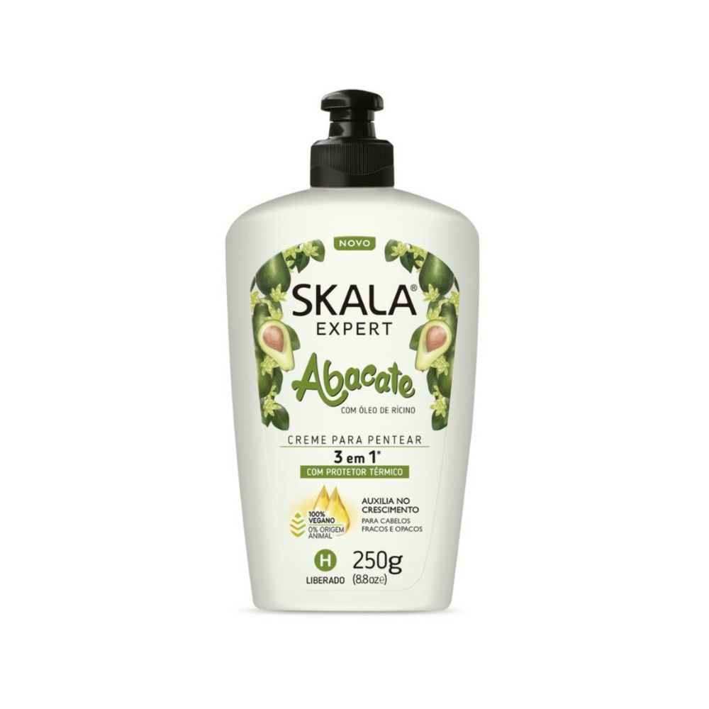 Creme para Pentear Skala Expert 3x1 Abacate 250gr - Beauty