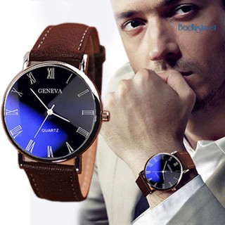 ⚡PROMOÇÃO⚡ KIT Relógio Masculino Quartz Com Pulseira de Couro + Pulseira banhada Ouro *