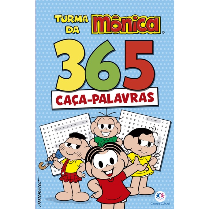 TURMA DA MÔNICA   365 CAÇA PALAVRAS