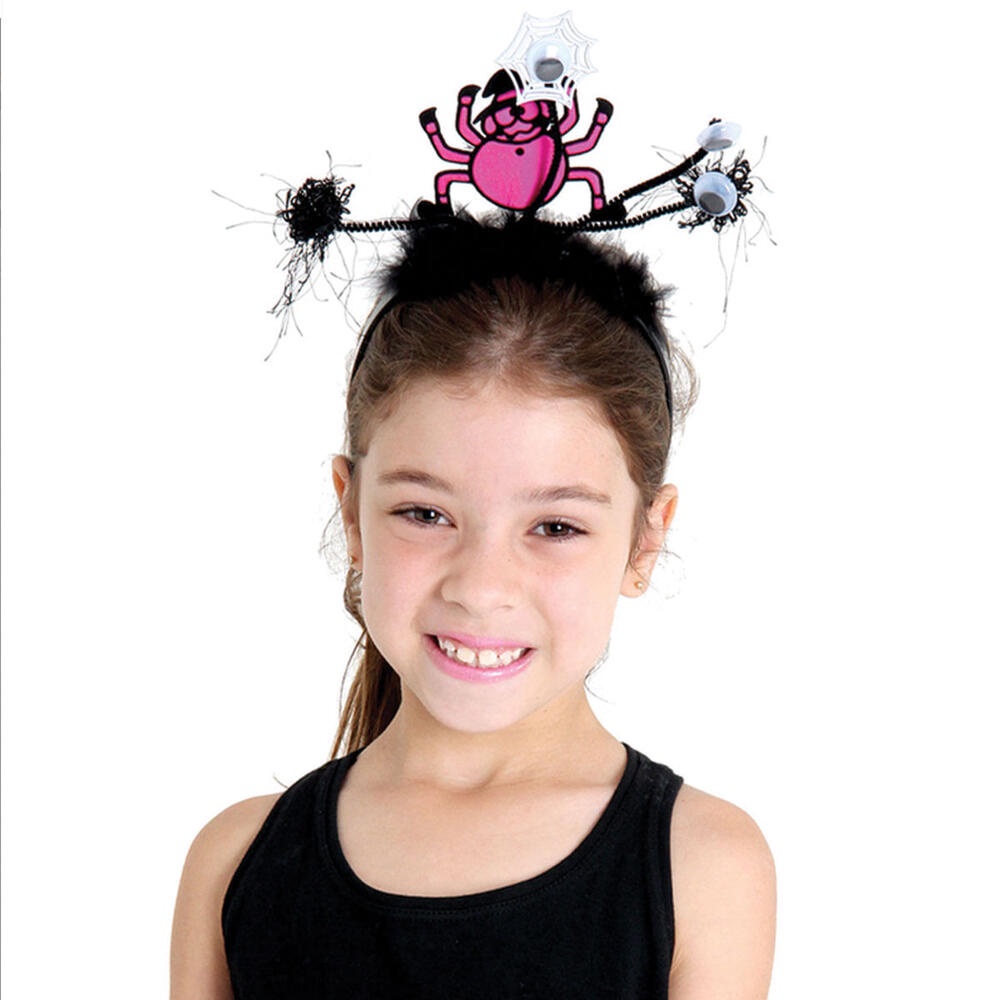 Tiara Com Aranha - Halloween em Oferta na Shopee