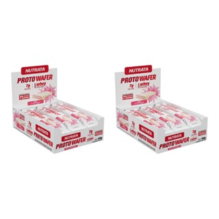 KIT 2 PROTO WAFER NUTRTA MORANGO HAVANNA CX C/12