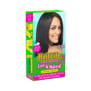 Hair Life Liso Natural Creme Para Alisamento Intenso 160g