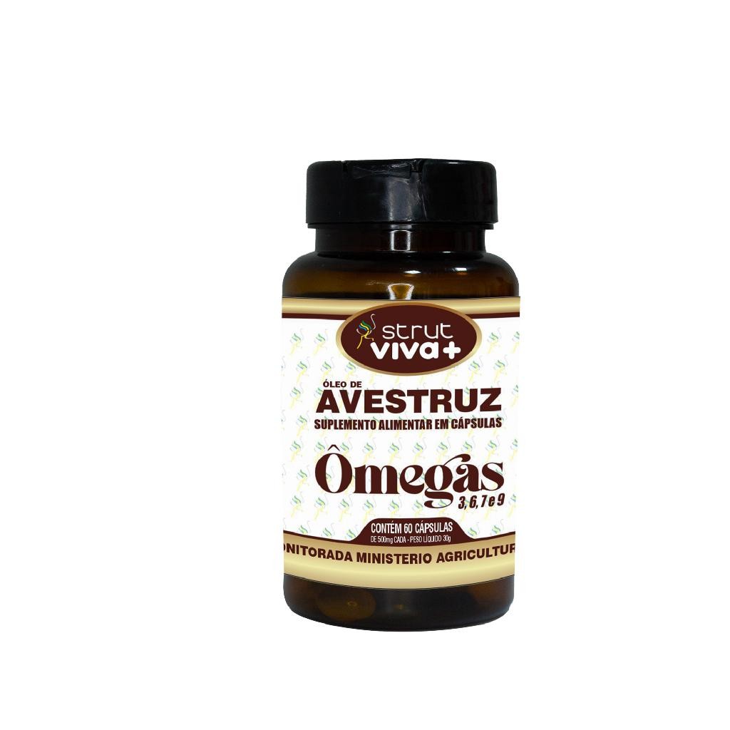 OLEO DE AVESTRUZ STRUT ORIGINAL OMEGA 3 6 7 9