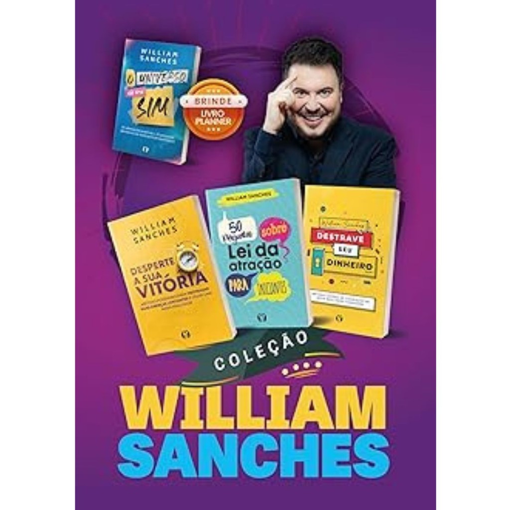 Coleção William Sanches Box: Desperte a sua Vitória 50 Perguntas Sobre Lei da Atração
