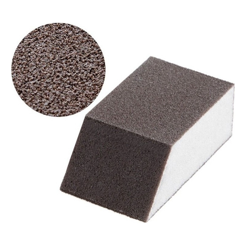 Kit 5 Esponjas Japonesa Carborundum Afia Faca Tira Crosta