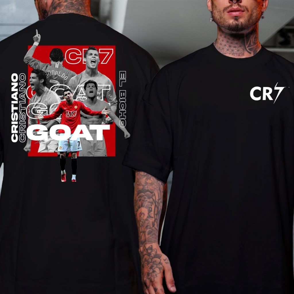 Camiseta Cristiano Ronaldo El Bicho CR7 Jogador Craque Robozão
