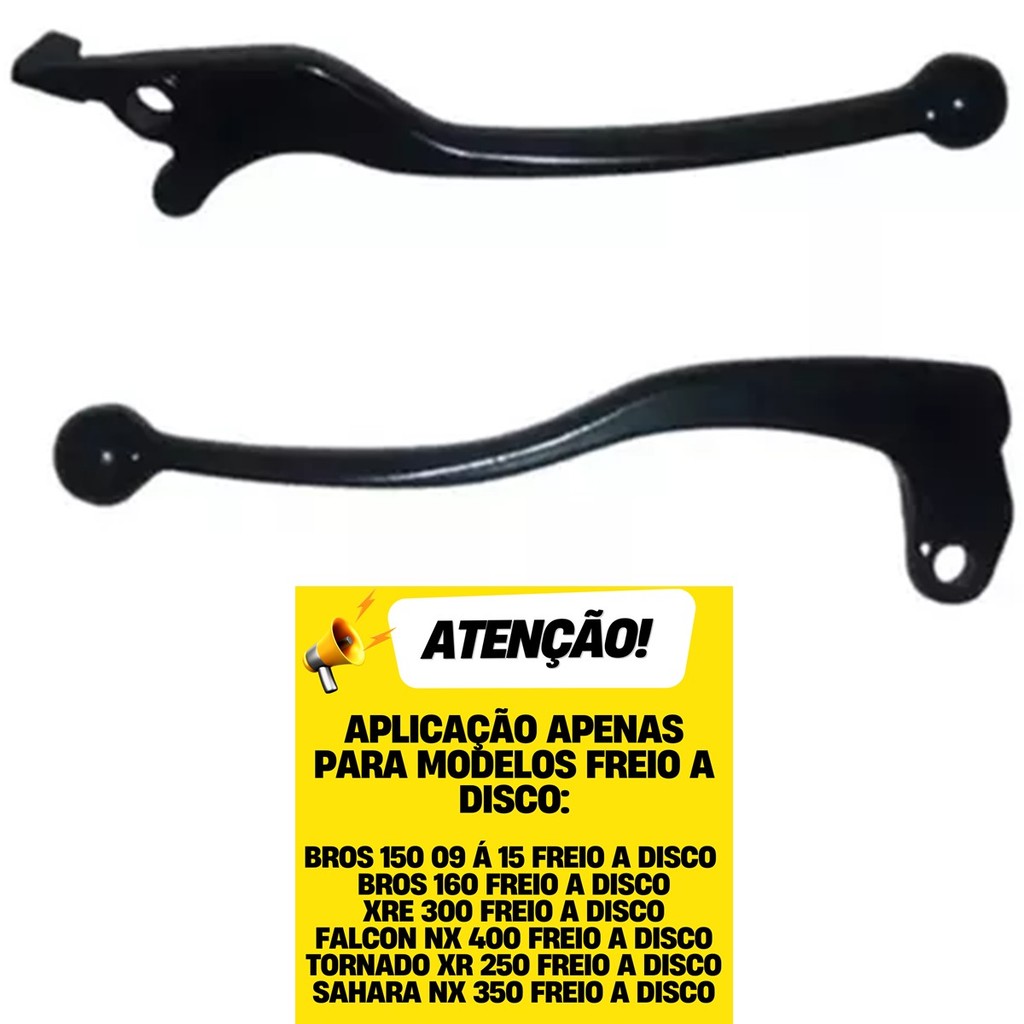 Manete Maçaneta Falcon, Tornado 250, Xre 300, Bros 160 Disco
