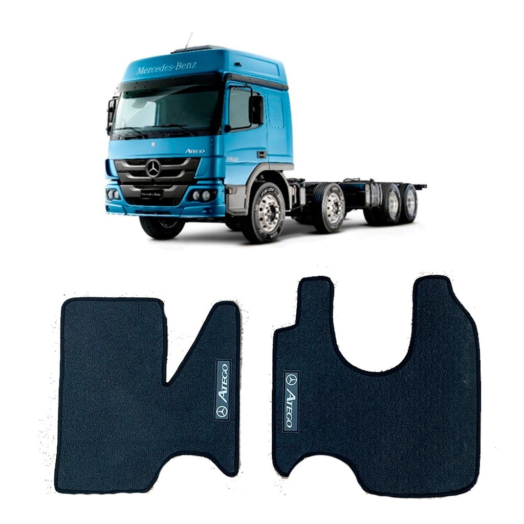 Tapete Borracha Pvc Mercedes Atego 2019 2020 2021 2022