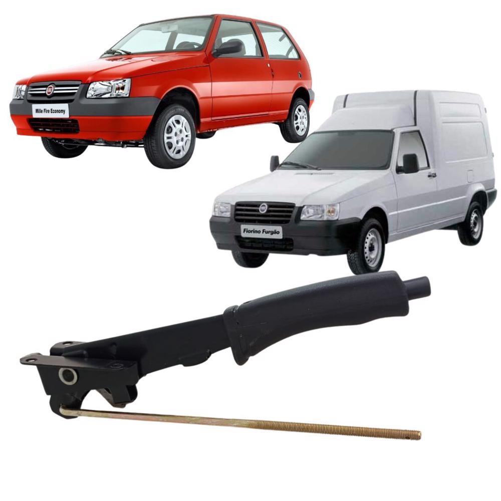 Alavanca Freio Mão Com Haste Fiat Fiorino Uno 1985 a 2013 em Oferta na Shopee