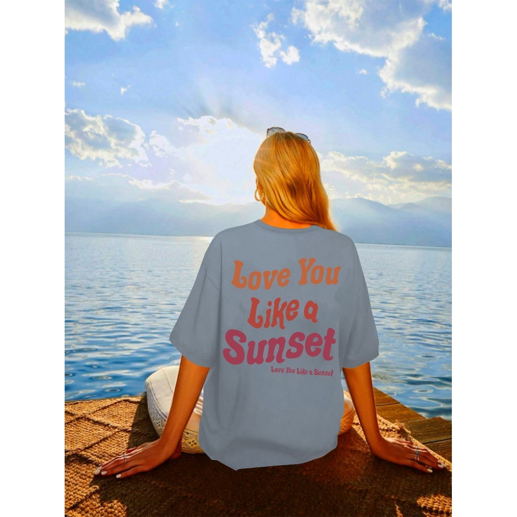 Camiseta Feminina Oversized Life Style Aesthetic Blusa Moderna Unissex Streetwear Camisa Plus Size