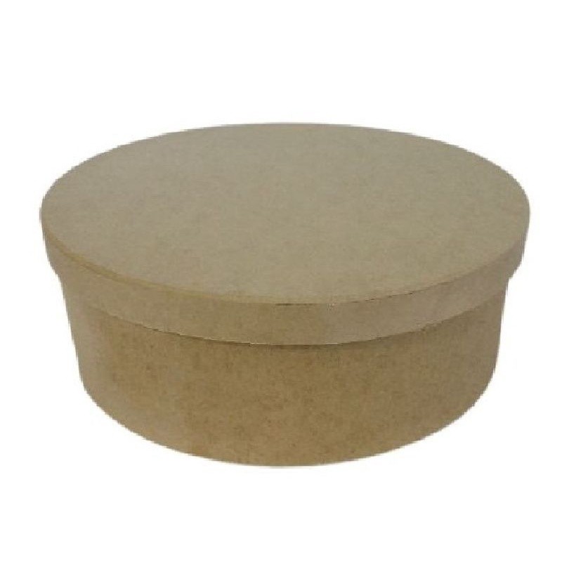 Kit com 15 caixas Redondas em MDF 20x7 em Oferta na Shopee