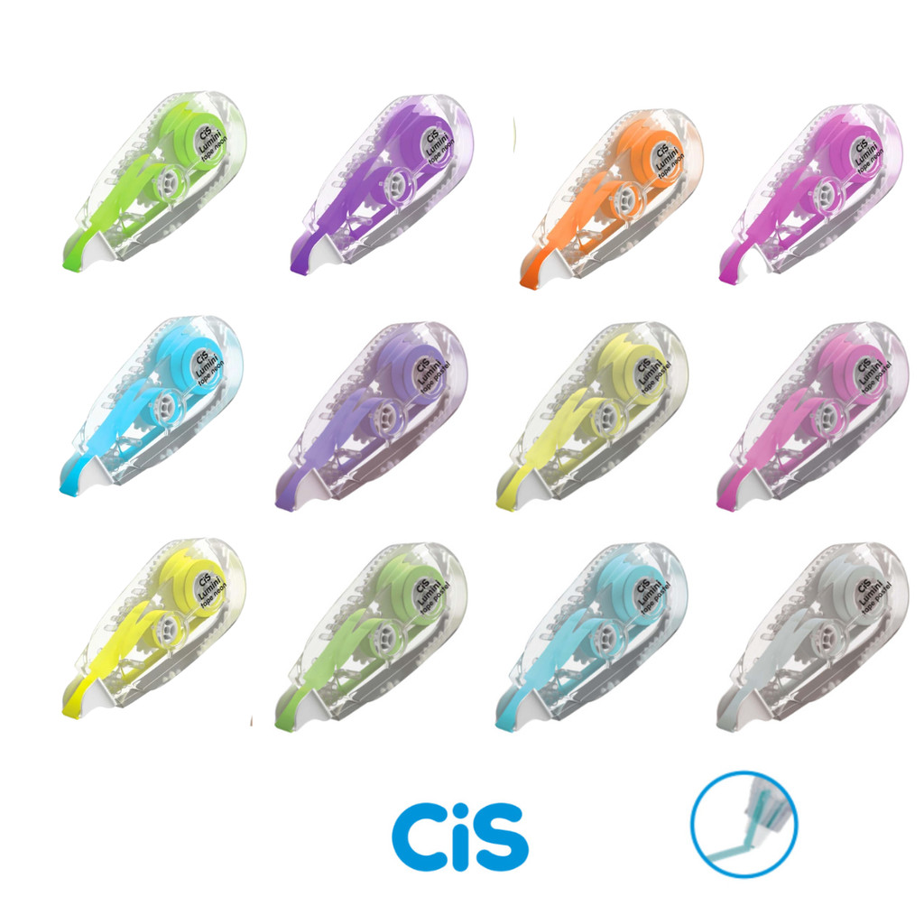 Marcador Marca Texto em Fita Lumini Tape - Pastel Neon em Oferta na Shopee