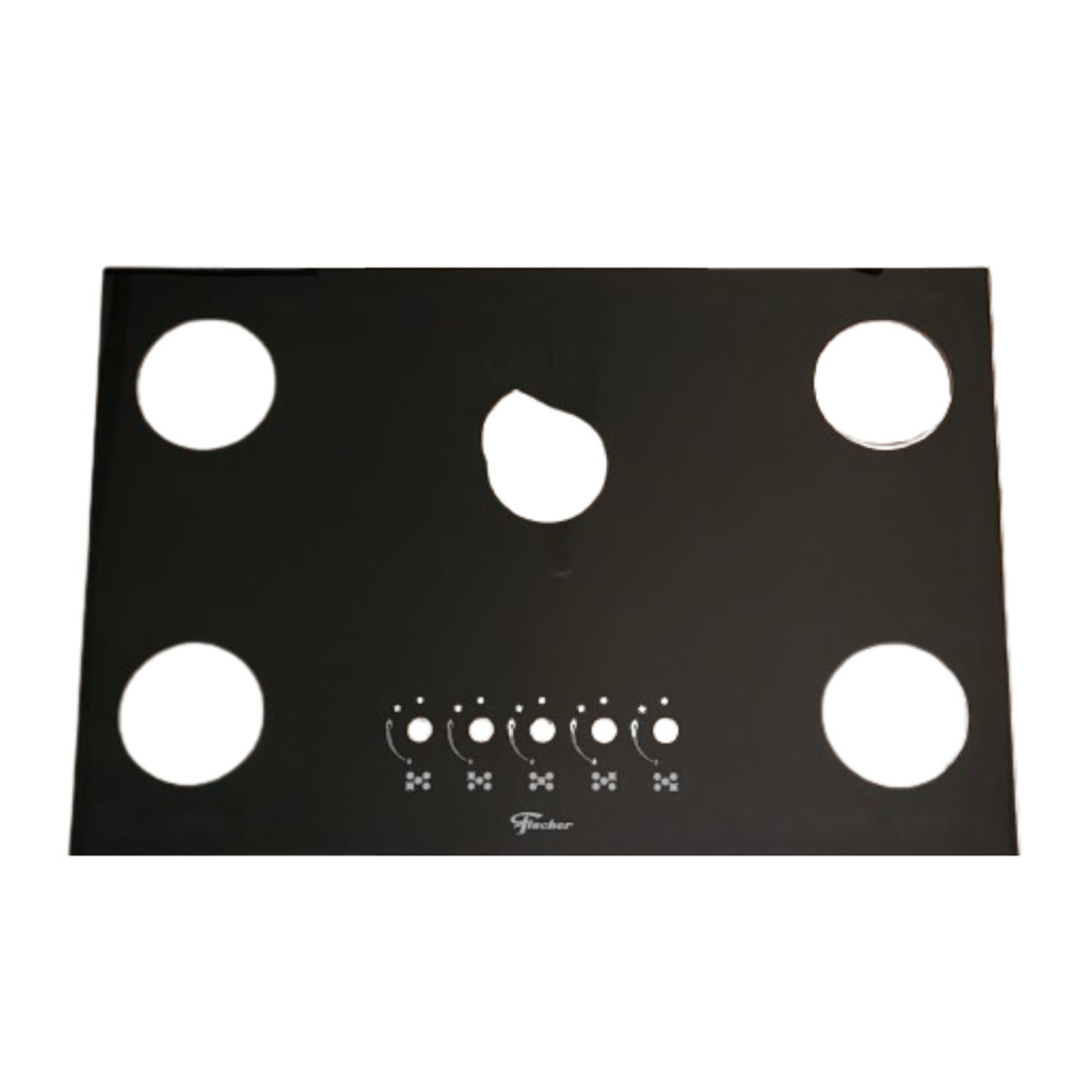 Mesa vidro  fogão  FISCHER 5Q GAS MESA VIDRO