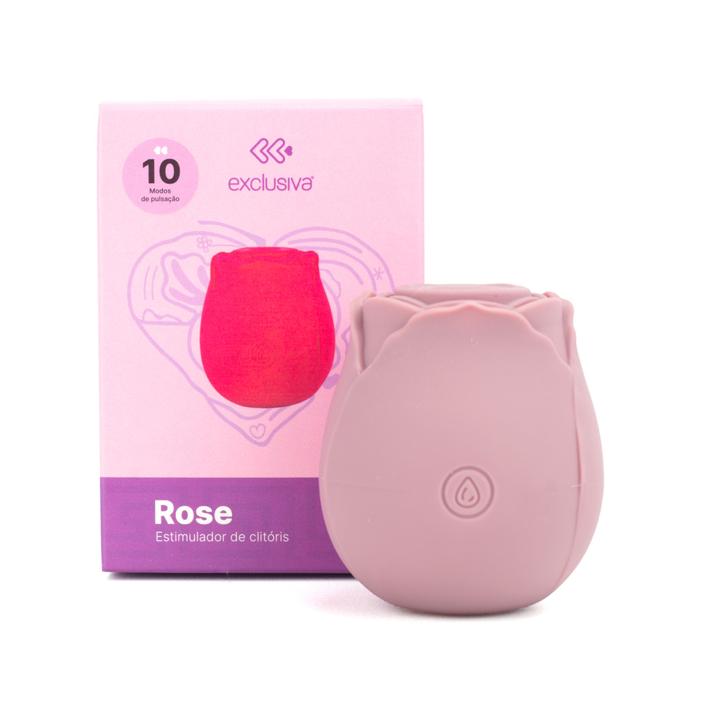 Estimulador de Clitóris - 3 Cores | Exclusiva Rose