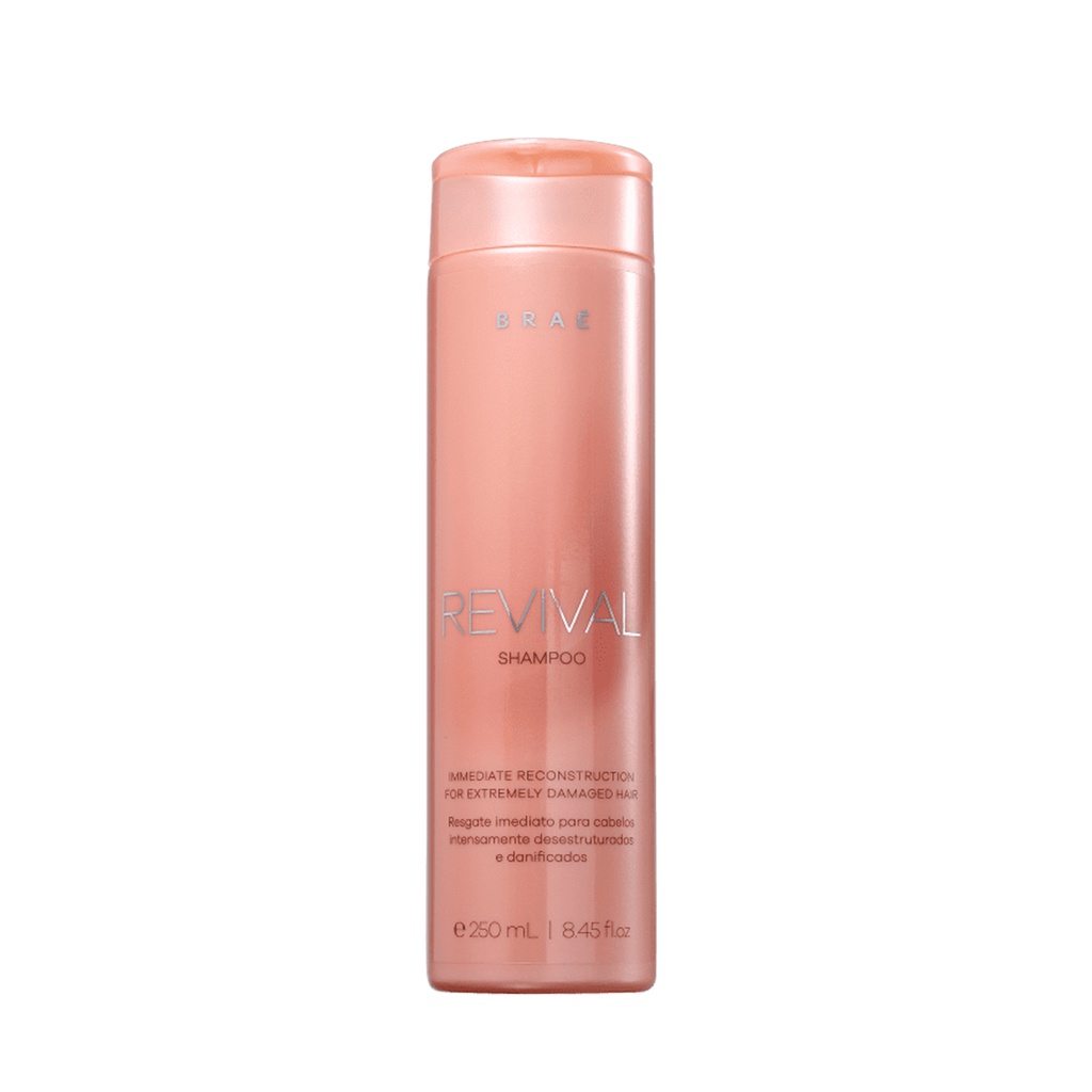 Shampoo BRAÉ Revival Reconstrutor - 250ml