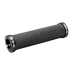Manopla Punho Com Trava 130mm Gta Preta Para Bicicleta