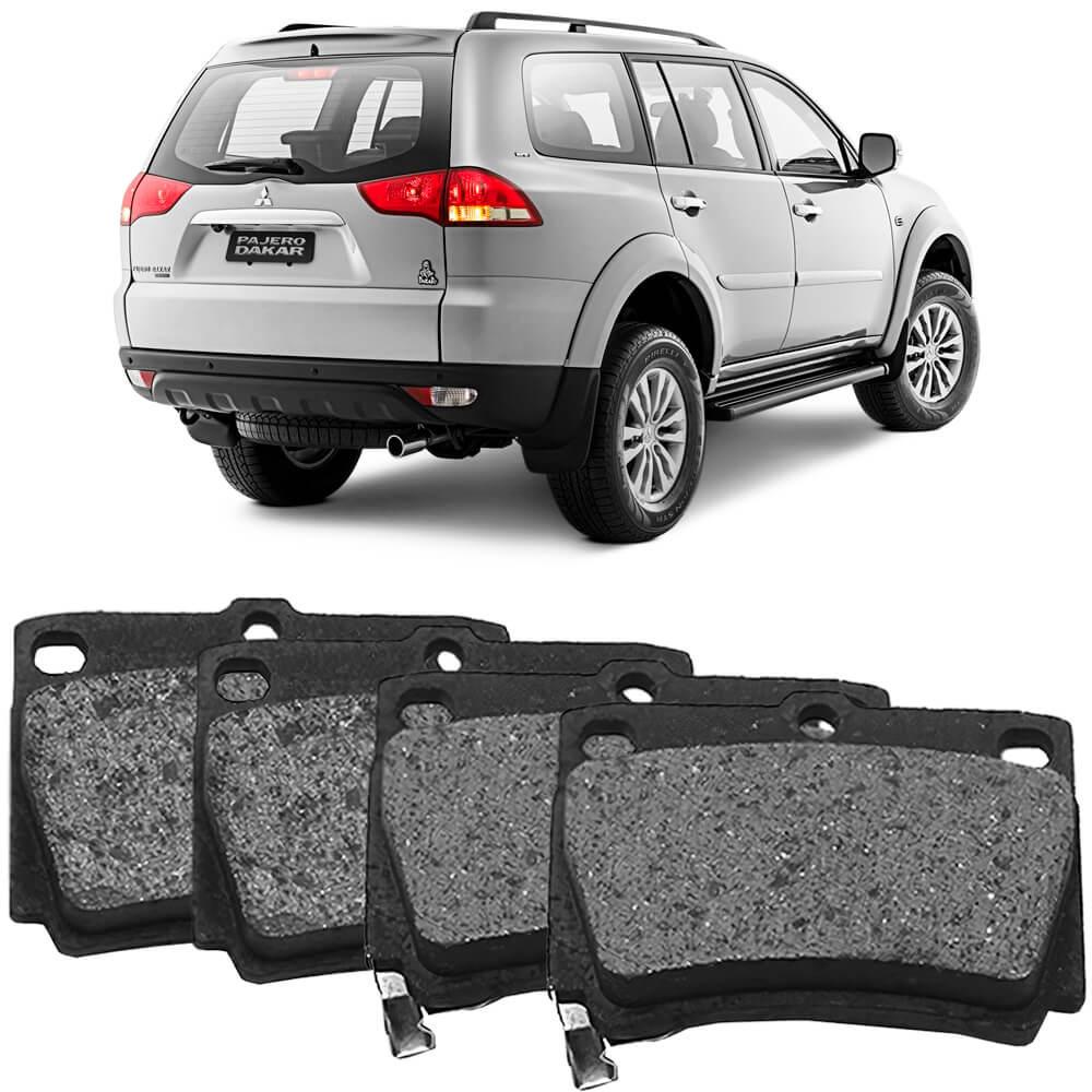 Detalhes do Kit Pastilha Freio Mitsubishi Pajero 98 A 2016 Akebono Syl