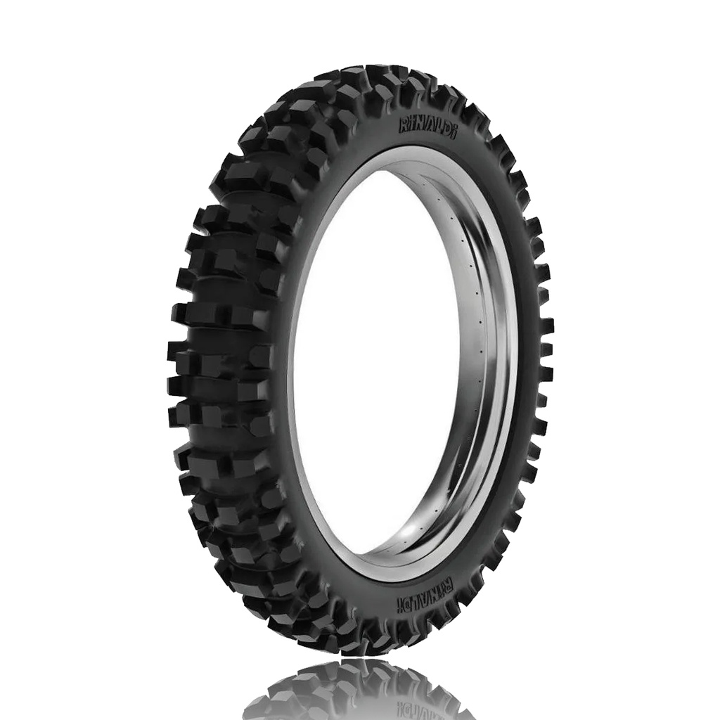 Pneu Traseiro Honda NXR Bros Todas Xre 190 Crosser 150 Rinaldi 100/90-17 SH31 Trilha Off Road