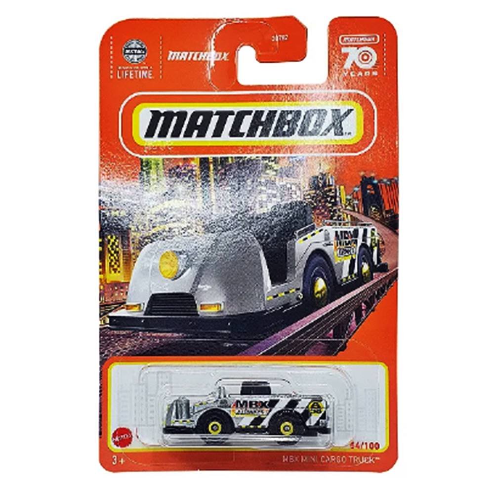 Miniatura Carro MBX Mini Cargo Truck - 70 Anos - 5,5 cm - Matchbox