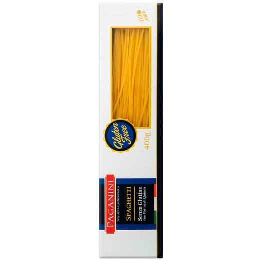 MACARRÃO PAGANINI SPAGHETTI S/ GLUTEN 400G em Oferta na Shopee