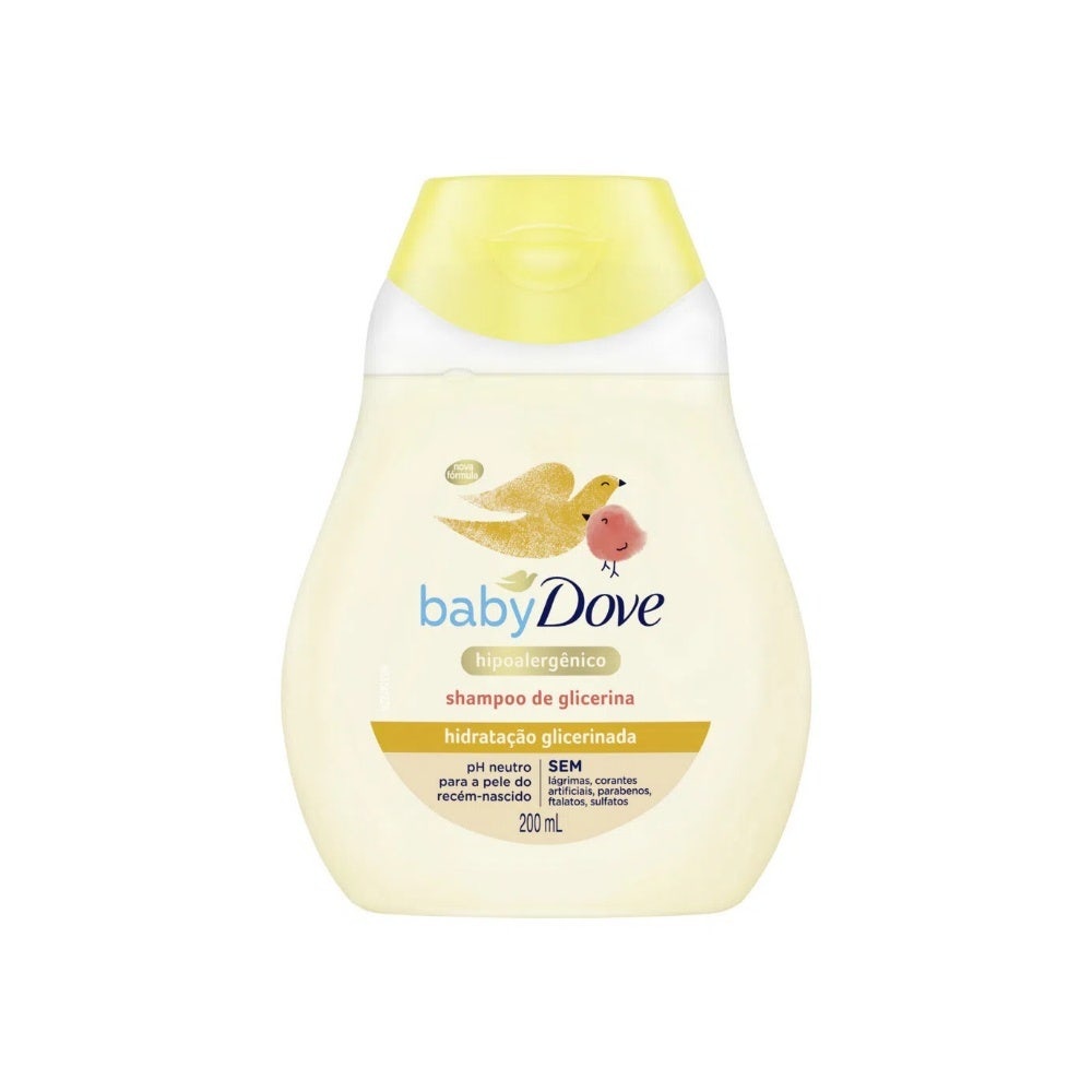 Shampoo Dove Baby Hidratação Glicerinada 200ml