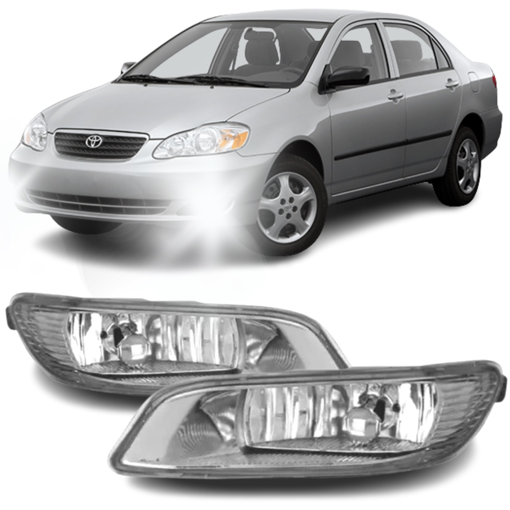 Farol Milha Toyota Corolla 2005 2006 2007 2008 em Oferta na Shopee
