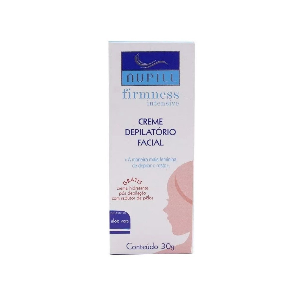 Creme Depilatório Facial Nupill 30G em Oferta na Shopee