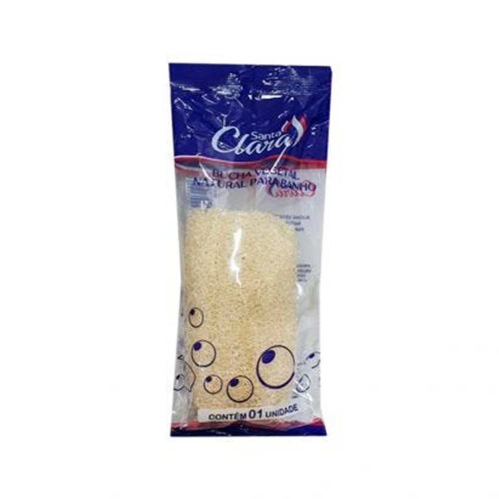 Bucha Banho Vegetal Santa Clara 1Un em Oferta na Shopee