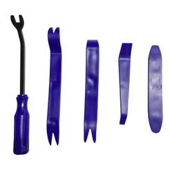 Jogo Espatulas Nylon Desmontar Moldura Grampos Automotivo