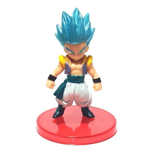 boneco Gotenks Blue Hair Super Saiyajin Action Figure Dragon Ball Z Super GT goku Broly black