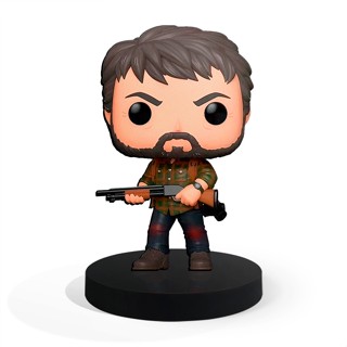 Totem Pequeno Boneco Funko Joel The Last of Us 7cm + Base