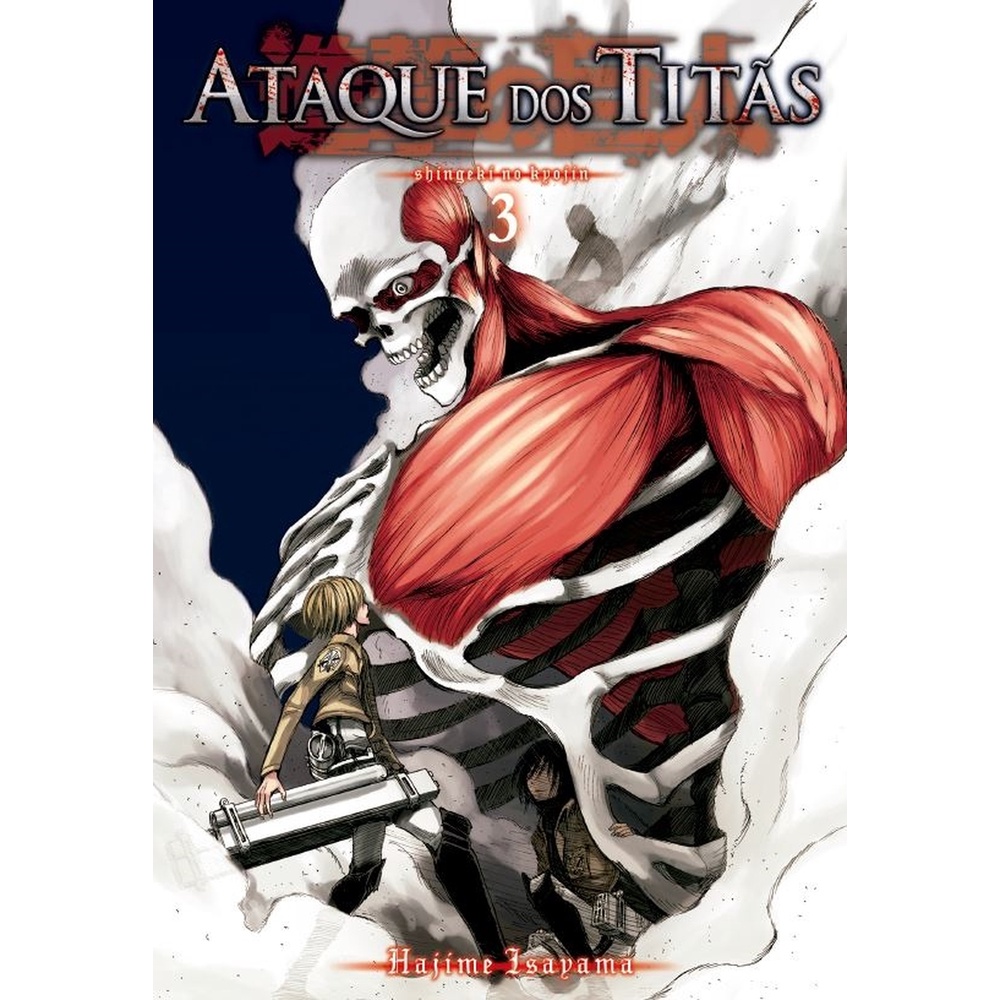 Ataque dos Titãs Vol. 3 - Panini em Oferta na Shopee