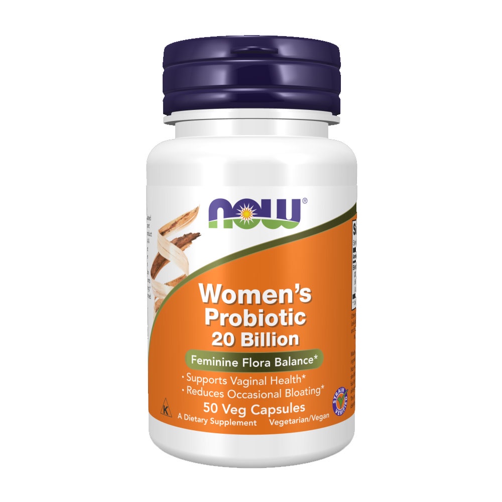 Probiótico 20Bi Mulheres Now Foods Probiotic 50Cap Importado - Health