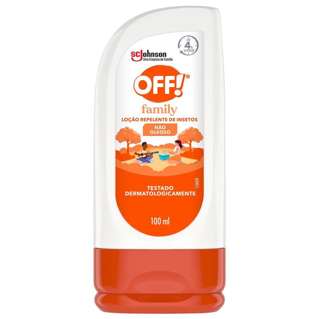 Kit 2 Repelente de Insetos Off! Loção Family 100ml · foto 2