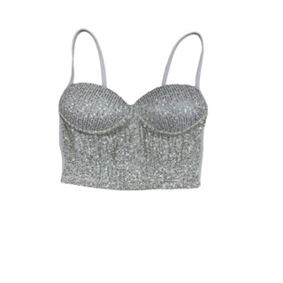 Cropped De Paete Com Bojo De Alcina Feminino Premio