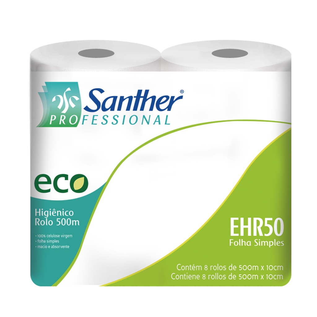 Papel Higiênico Rolão Folha Simples Eco EHR50 8x500m Inovatta em Oferta na Shopee