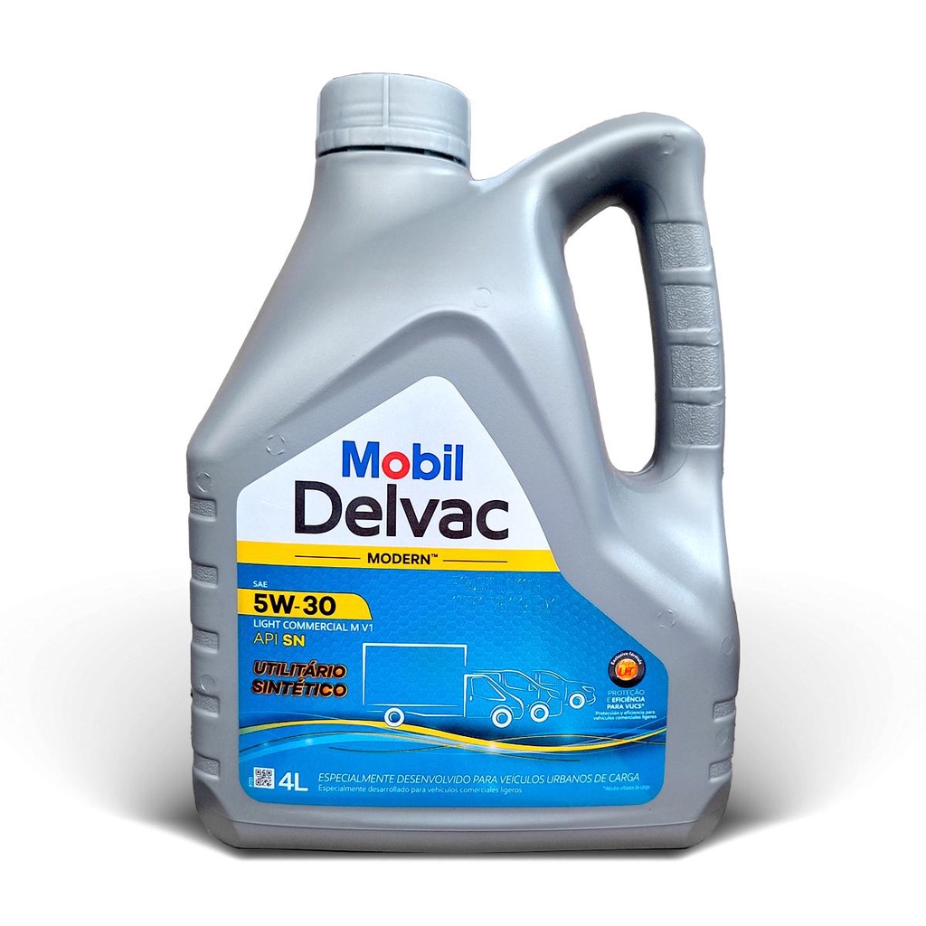 Oleo Motor Diesel 5w30 Sintetico Mobil Delvac MX LD Galao 4L