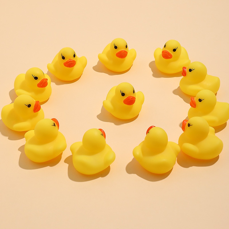 Conjunto de 10 Patos de Banho para Crianças – 4x3cm