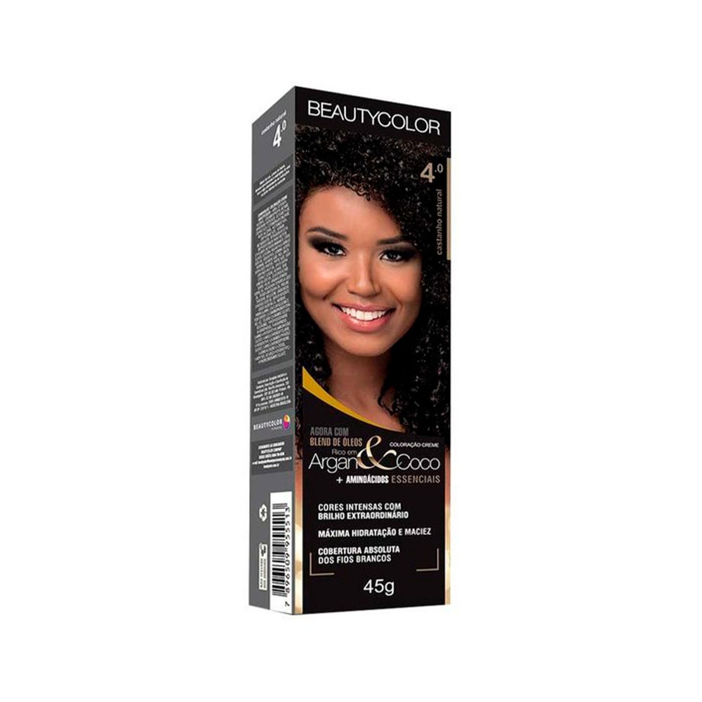 Tintura Beauty Color 4.0 Castanho Natural