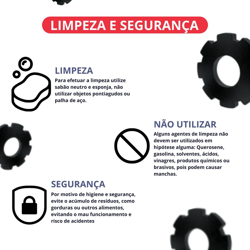 Chapa para Lanche Com Prensa Industrial 1 Queimador Cefaz