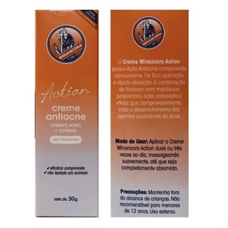 Creme Antiacne Minancora Action - 30g
