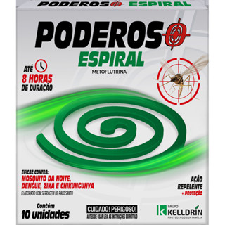 Repelente Espiral Cobrinha Incenso 10 unidades Contra Mosquito Pernilongo Dengue + Suporte em Oferta na Shopee