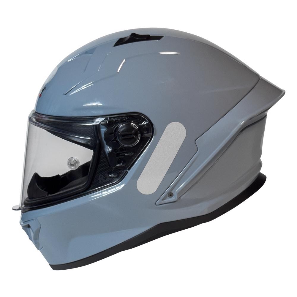 CAPACETE GP TECH PILOT MONOCOLOR METALIZADO