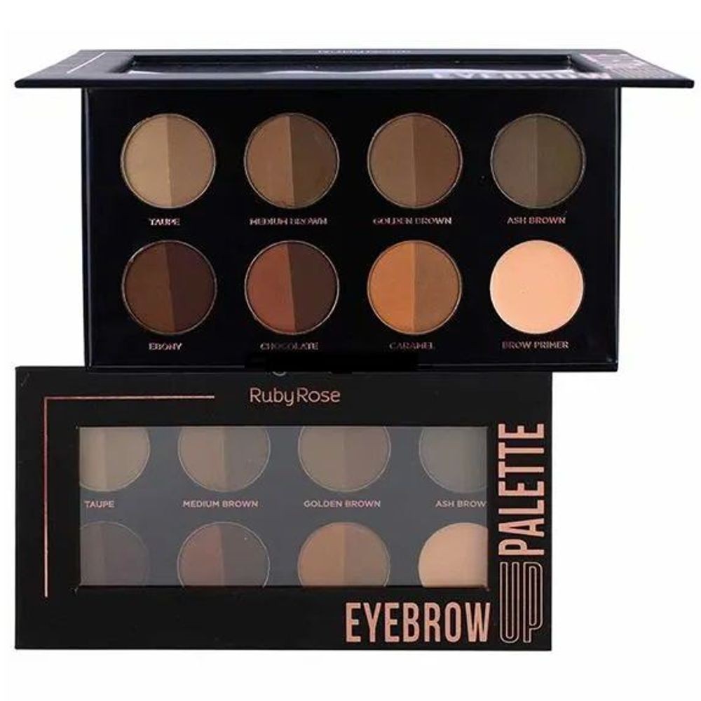 PALETA DE SOBRANCELHA EYEBROWN UP - HB9356 - - RUBYROSE