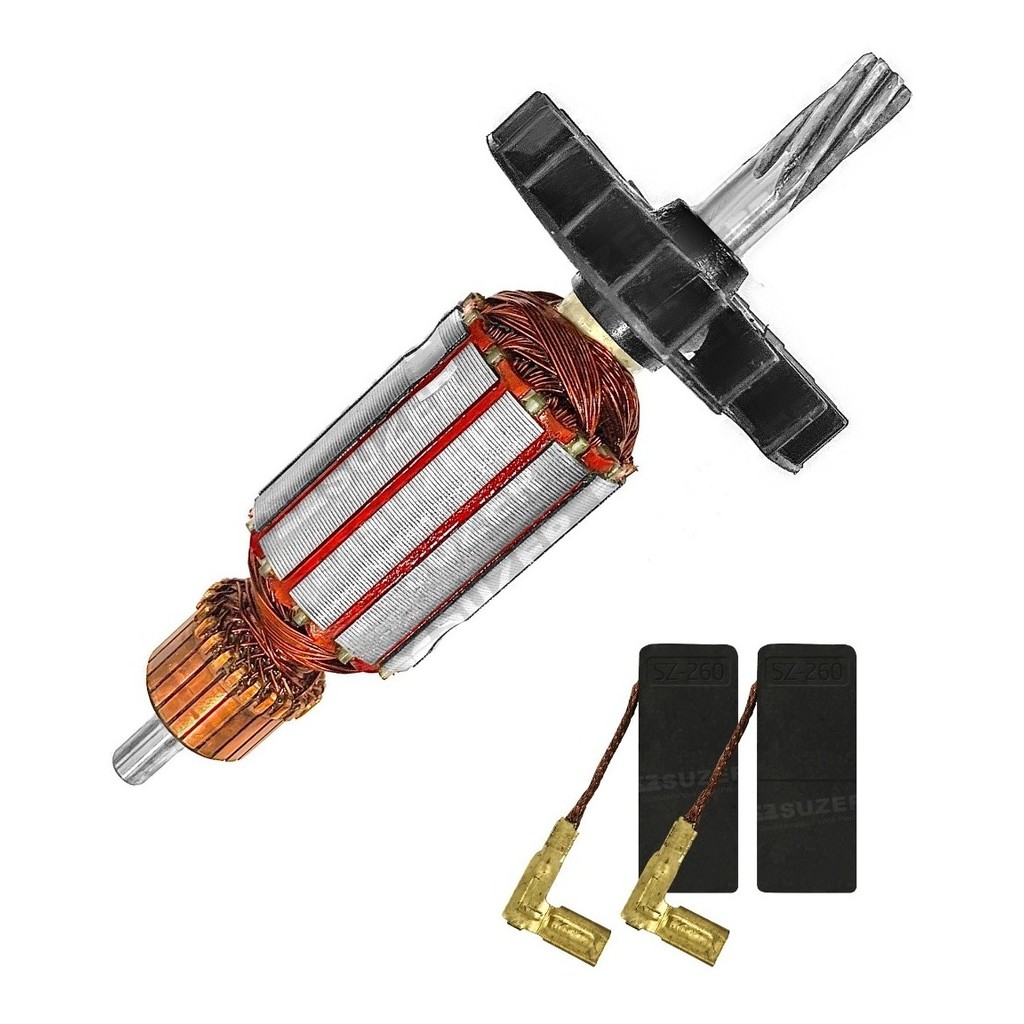 Kit 11253 Gbh 2-26  127v Com Induzido Com Carvão Para Martelete