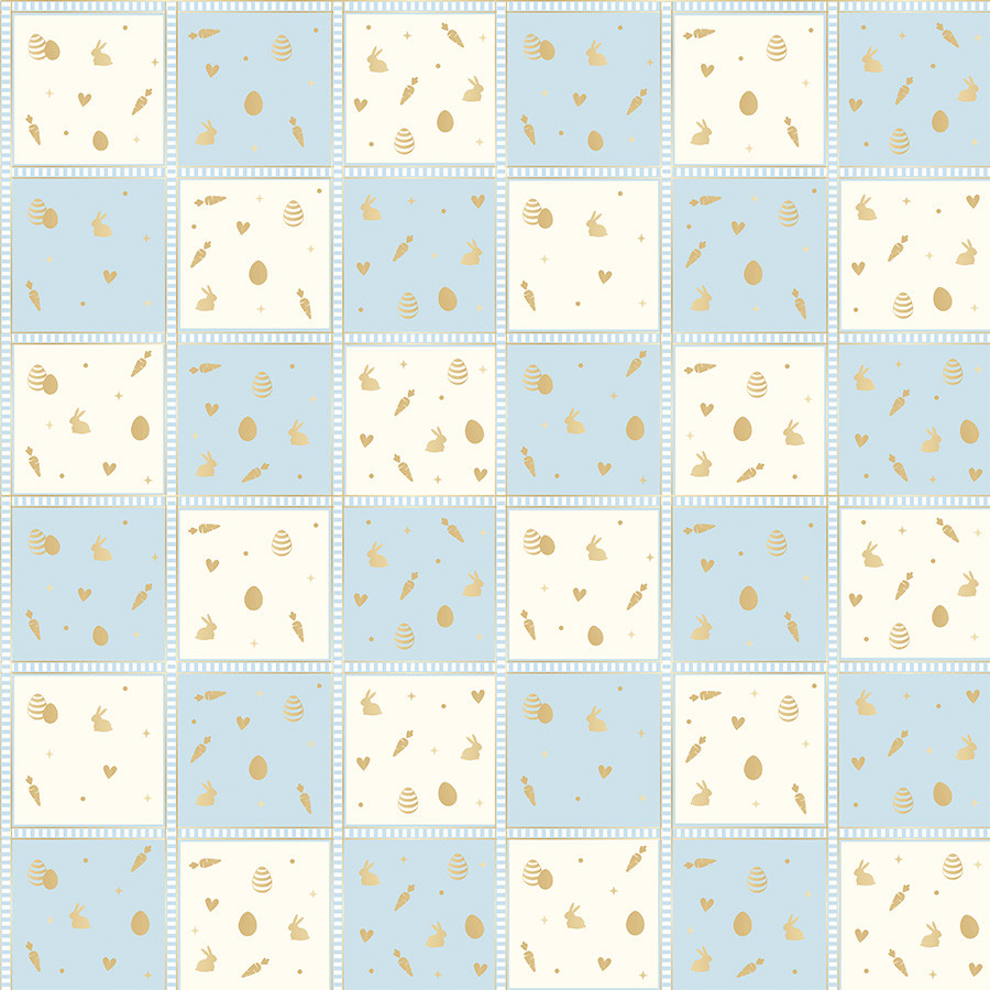 Folha para Ovos de Páscoa Perolado Quinn Azul 69x89cm - 5 unidades - Cromus - Rizzo em Oferta na Shopee