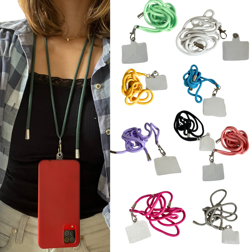 Cordão carregar Celular No Pescoço Anti furto Várias Cores