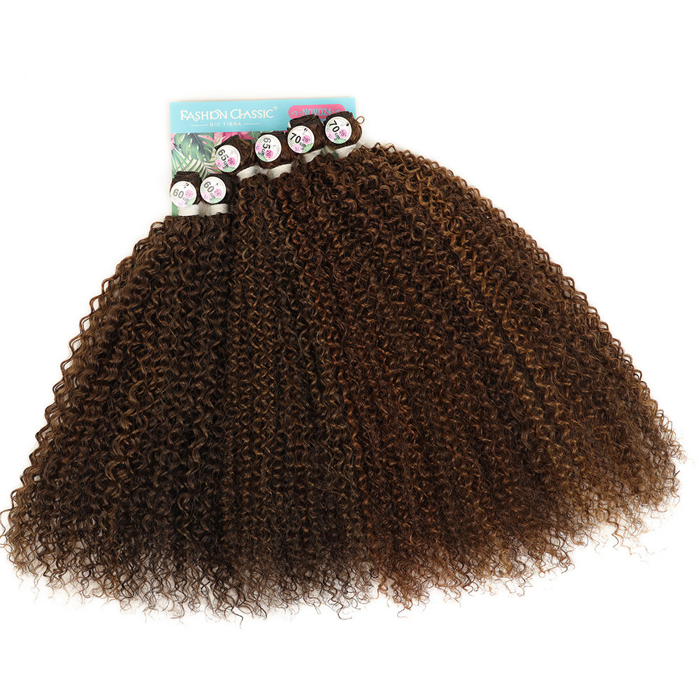 Alongamento Cabelo cacheado bio fibra para entrelace 6 telas 240G fashion classic - LINDONA em Oferta na Shopee